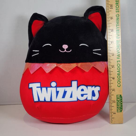 Squishmallow Twizzlers Cat 10" Plush Kellytoy Jazwares Soft Toy Stuffed Animal - Picture 2 of 11